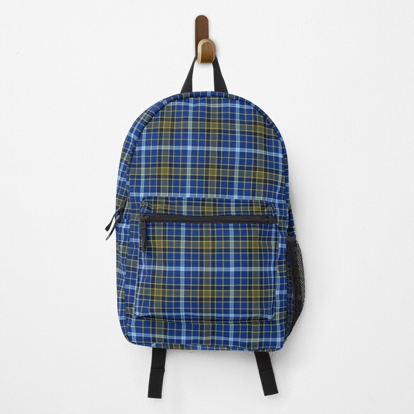 Knox tartan backpack