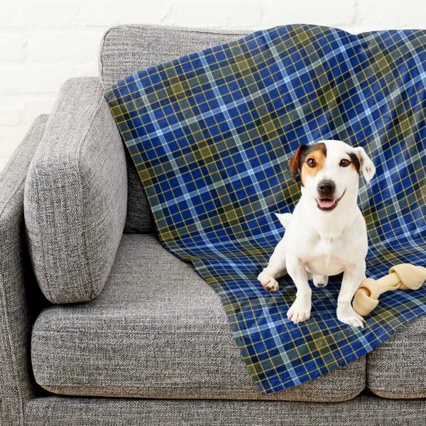 Knox tartan pet blanket