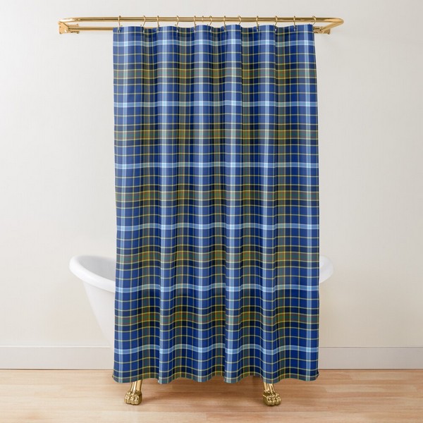 Knox tartan shower curtain