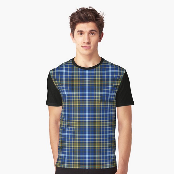 Knox tartan tee shirt