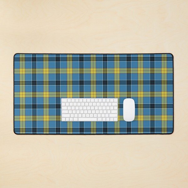 Laing tartan desk mat