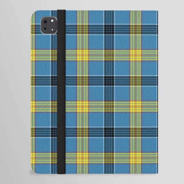 Clan Laing Tartan iPad Folio Case
