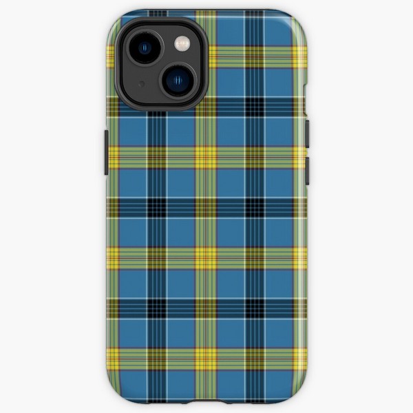 Clan Laing Tartan iPhone Case