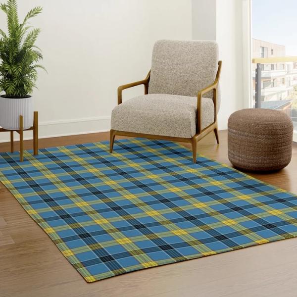 Clan Laing Tartan Area Rug