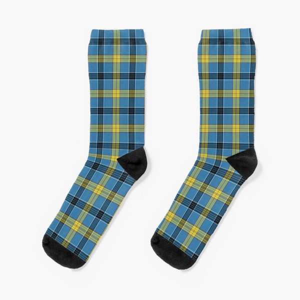 Laing tartan socks