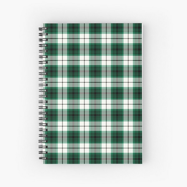 Lamont Dress tartan spiral notebook