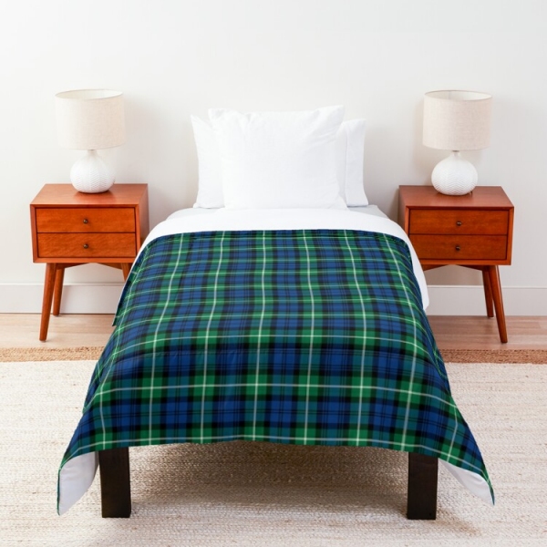 Lamont tartan comforter