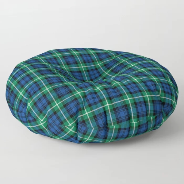 Lamont tartan floor pillow