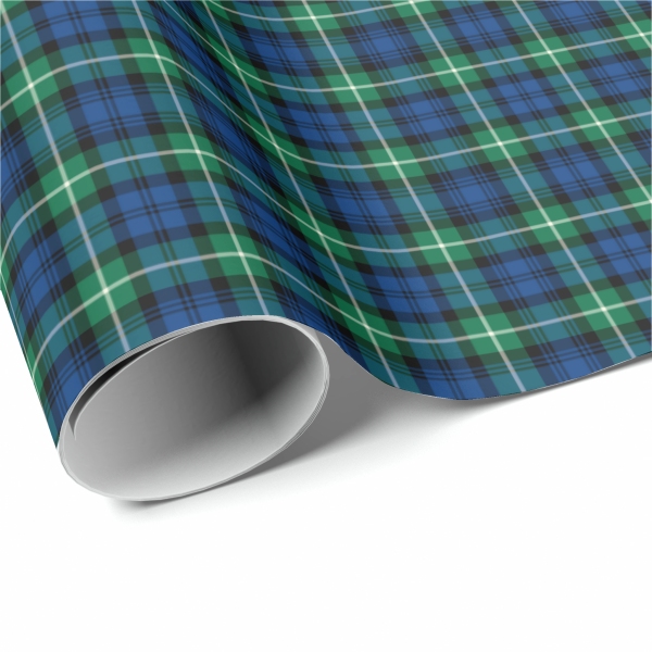 Lamont tartan wrapping paper