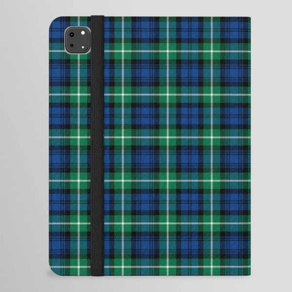 Clan Lamont Tartan iPad Folio Case