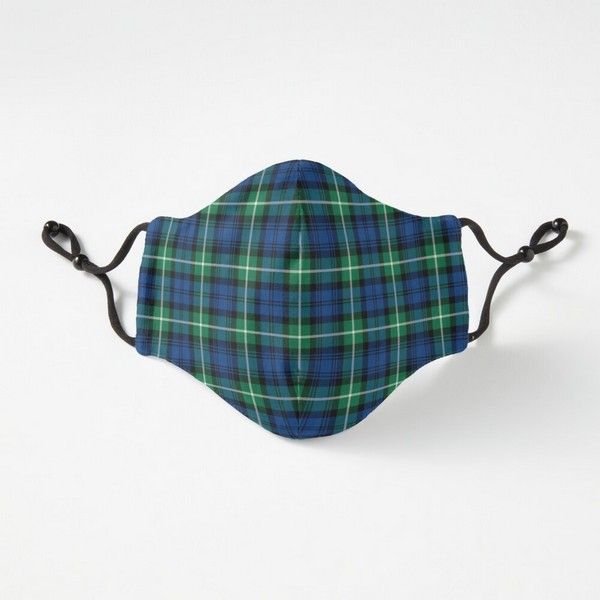 Lamont tartan fitted face mask