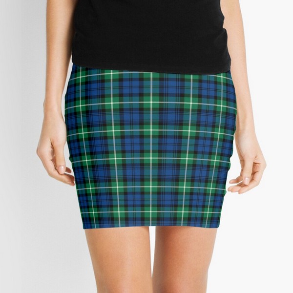 Lamont tartan mini skirt