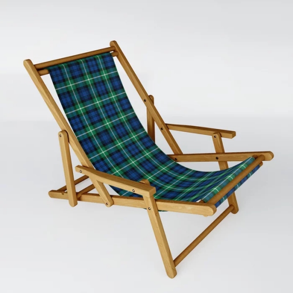 Lamont tartan sling chair