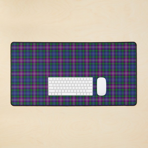 Lanarkshire tartan desk mat