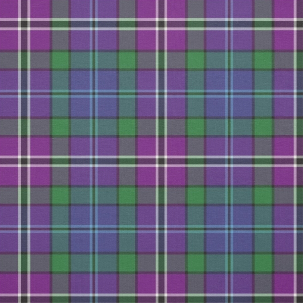 Lanarkshire tartan fabric