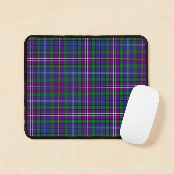 Lanarkshire tartan mouse pad