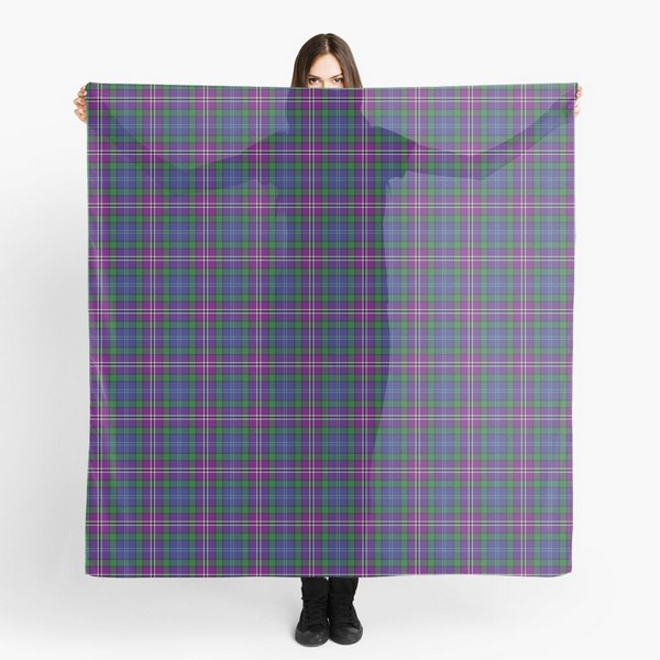 Lanarkshire tartan scarf