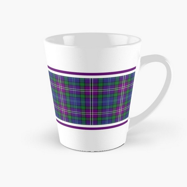 Lanarkshire tartan tall mug
