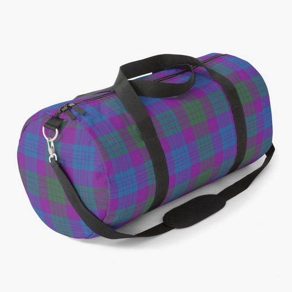 Lang tartan duffle bag