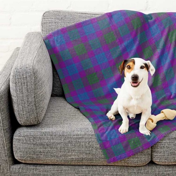 Clan Lang Tartan Pet Blanket