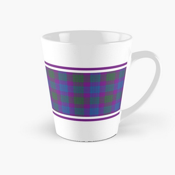 Lang tartan tall mug