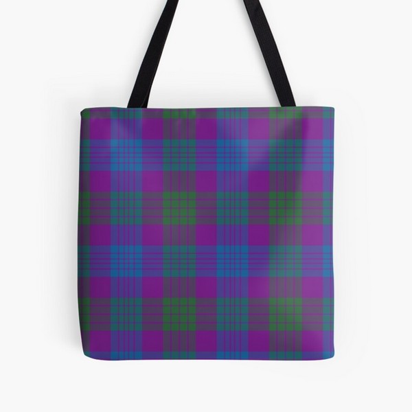 Lang tartan tote bag