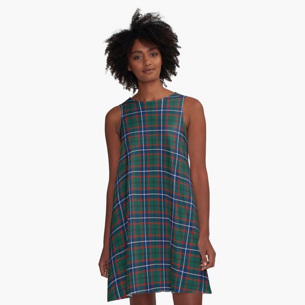 Lee tartan a-line dress