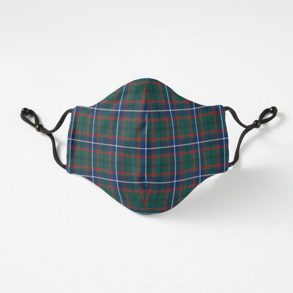 Lee tartan fitted face mask