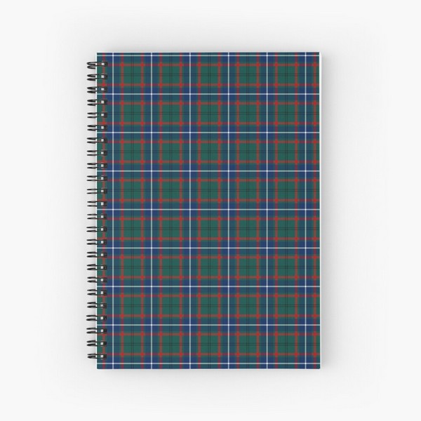 Lee tartan spiral notebook