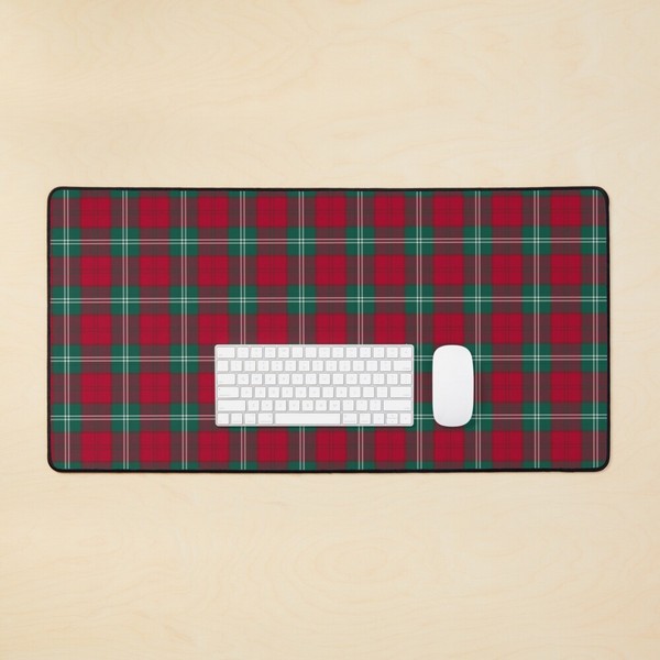 Lennox District tartan desk mat