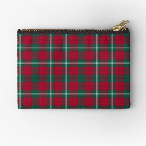 Lennox District tartan accessory bag