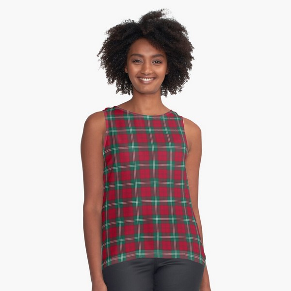 Lennox Tartan Top