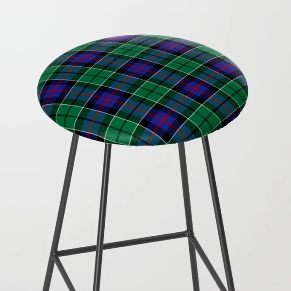 Leslie tartan bar stool
