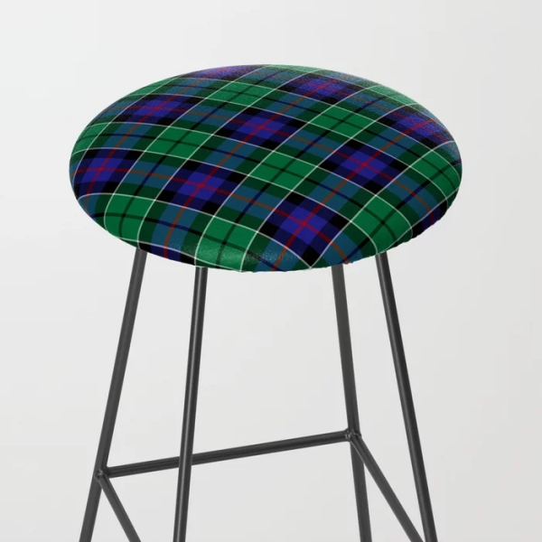 Clan Leslie Hunting Tartan Bar Stool