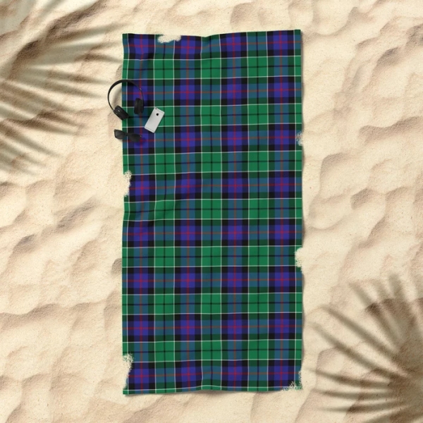 Barbour Tartan Beach Towel SS26
