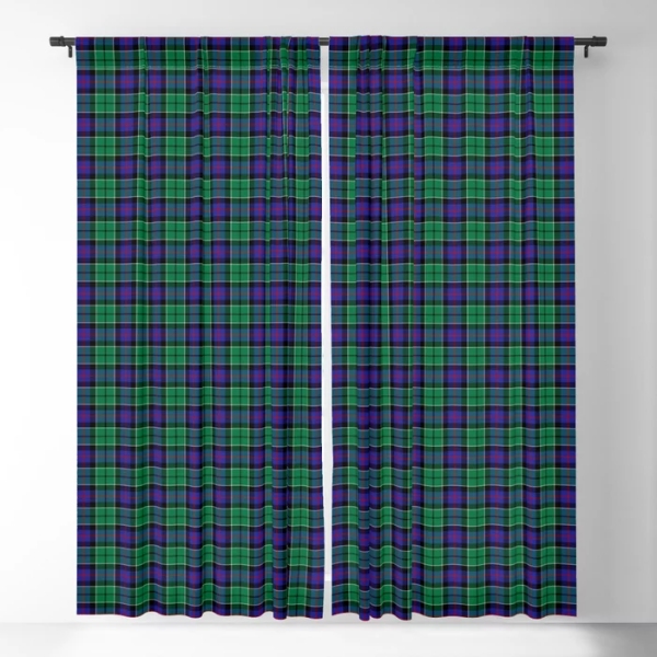 Leslie tartan blackout curtains