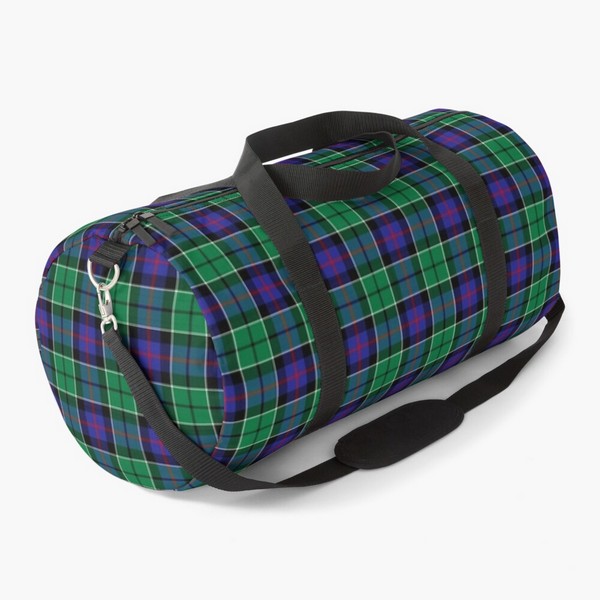 Leslie tartan duffle bag