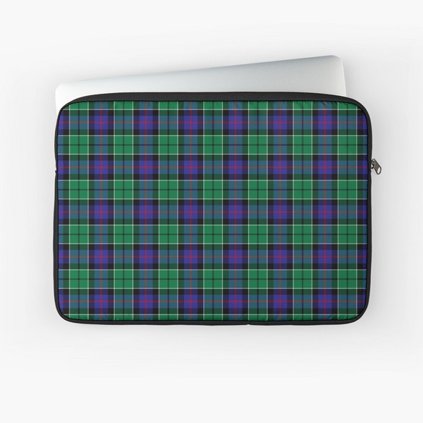 Leslie tartan laptop sleeve