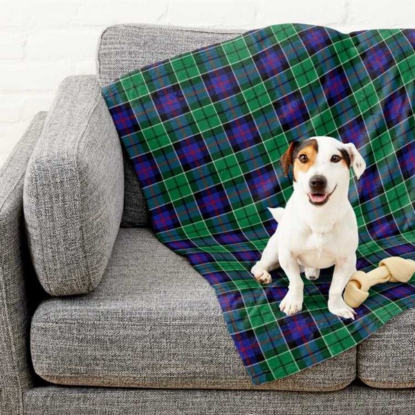 Clan Leslie Hunting Tartan Pet Blanket