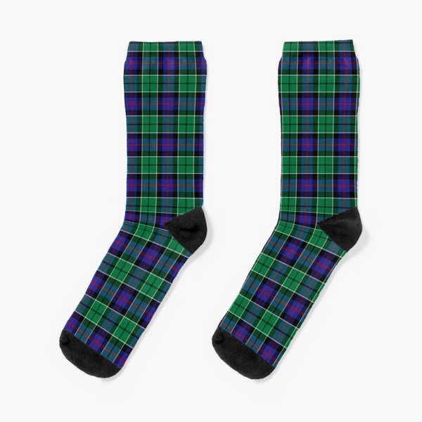 Leslie tartan socks