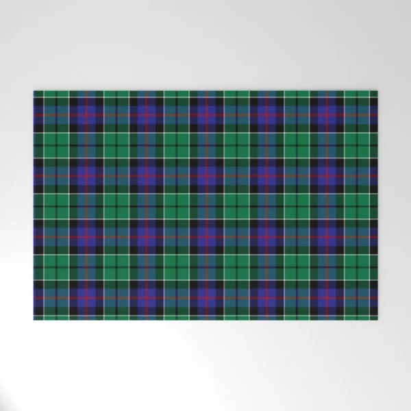 Clan Leslie Hunting Tartan Welcome Mat