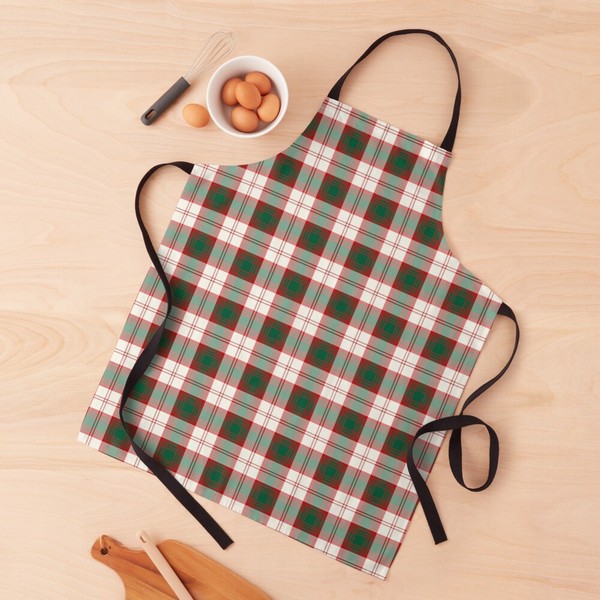 Lindsay Dress tartan apron