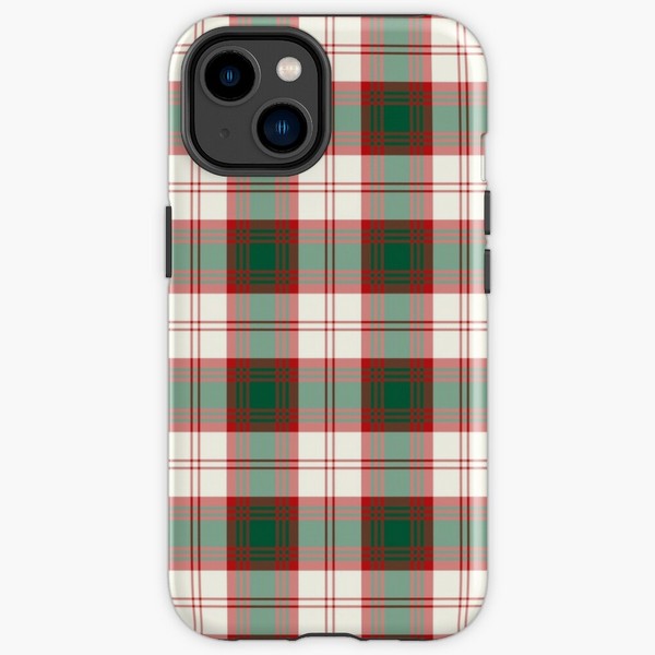 Lindsay Dress tartan iPhone case