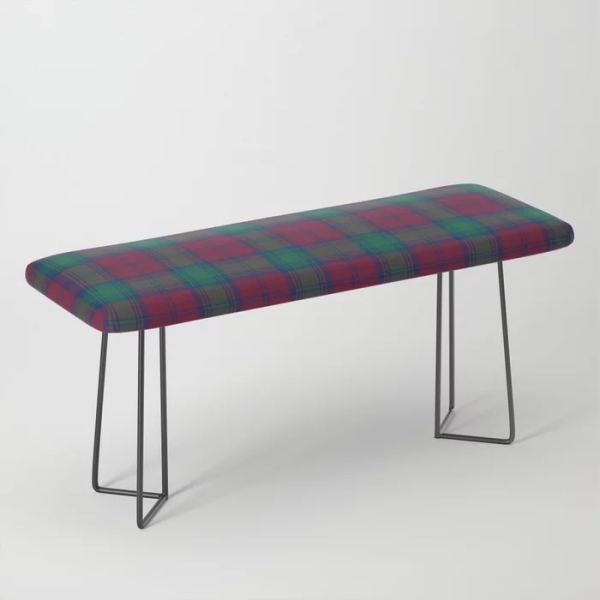 Lindsay tartan bench