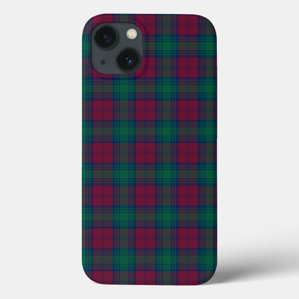 Clan Lindsay tartan phone case from Plaidwerx.com