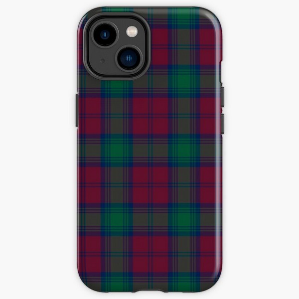 Clan Lindsay Tartan iPhone Case
