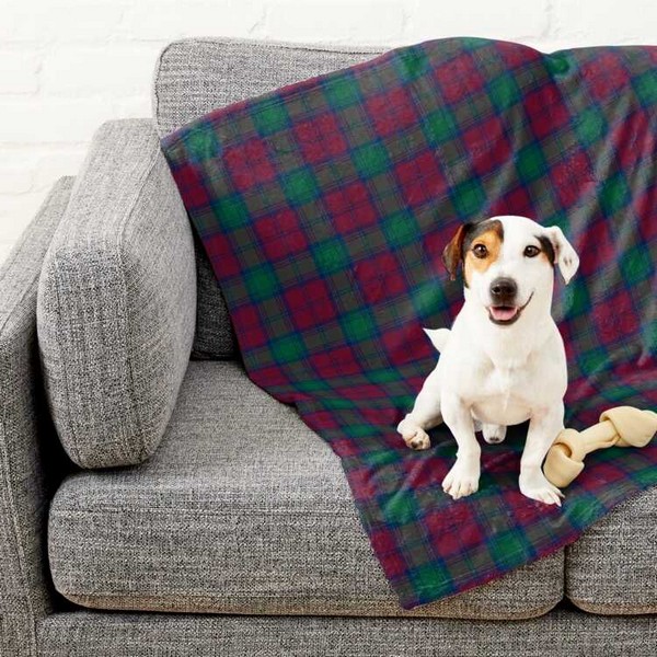 Clan Lindsay Tartan Pet Blanket