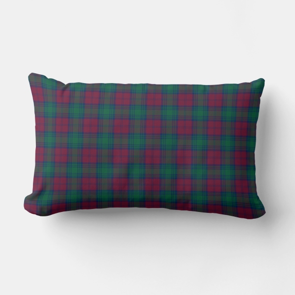 Clan Lindsay Tartan Pillow