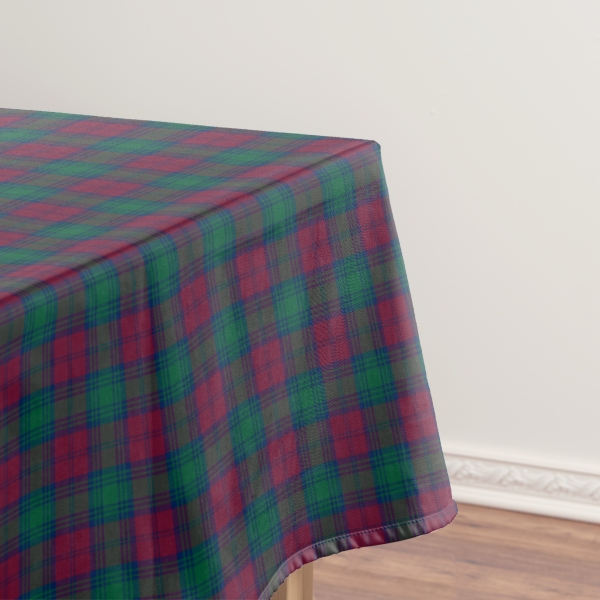 Lindsay tartan tablecloth