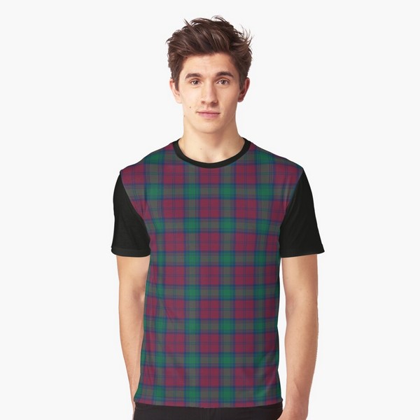 Lindsay tartan tee shirt